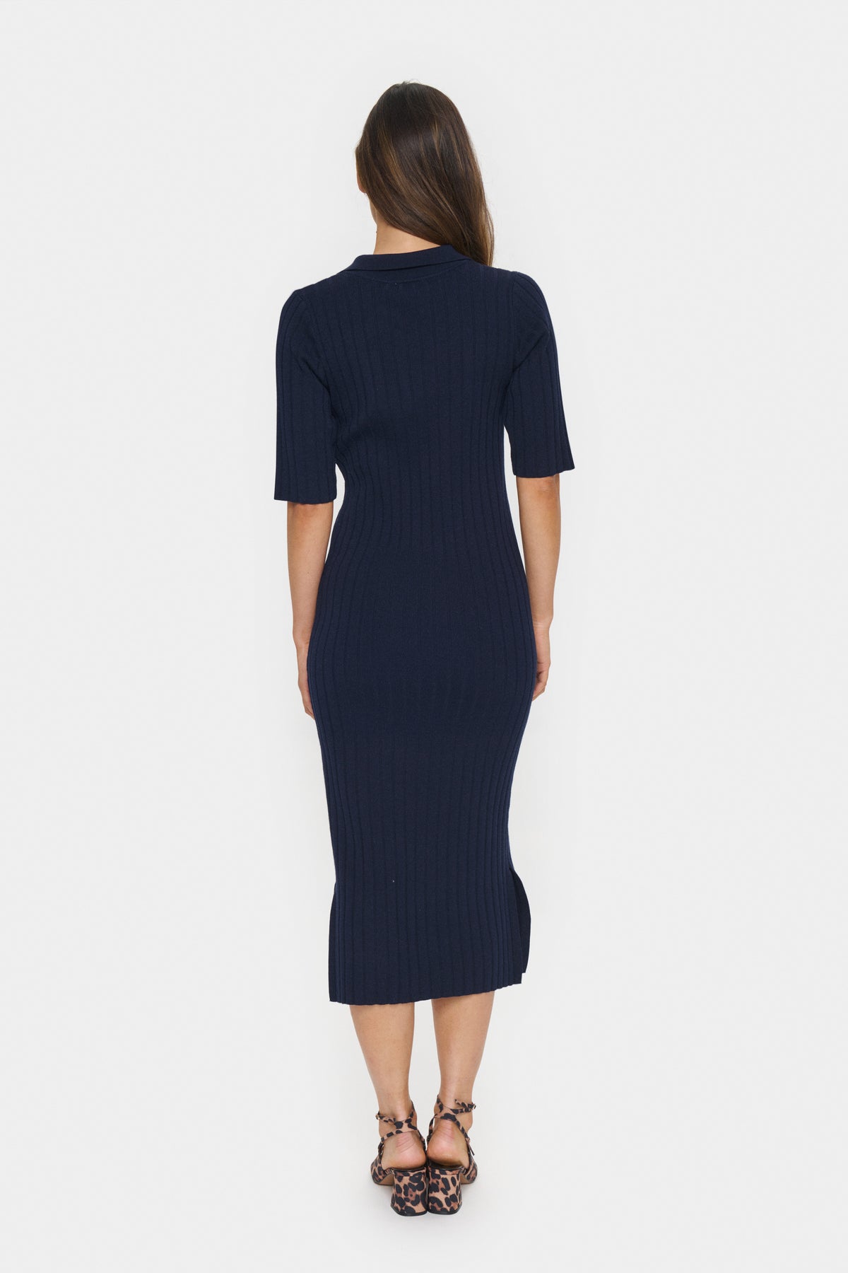 Saint Tropez Juanna Knit Dress - Navy