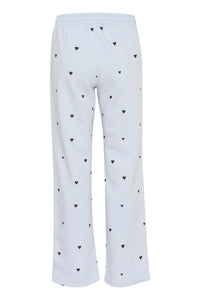 Saint Tropez Dagna Heart Sweatpants - Heather Night