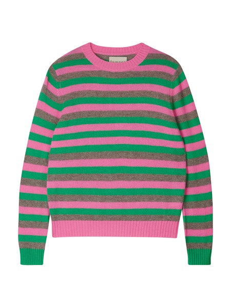 Jumper 1234 3 Stripe Jumper - Green