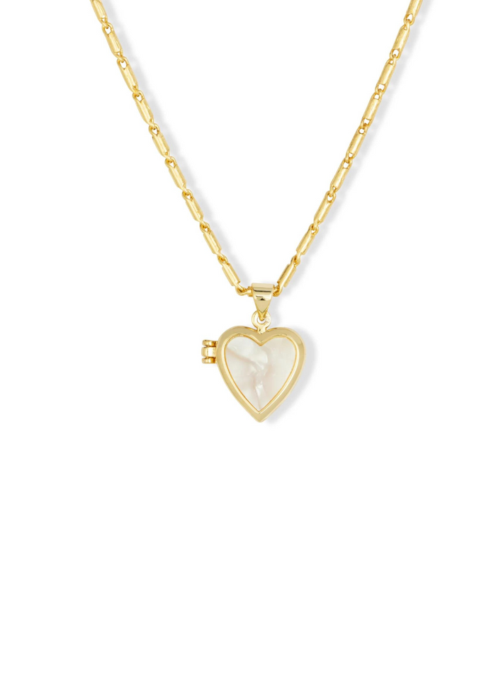 Ashiana Roxy Heart Locket Necklace