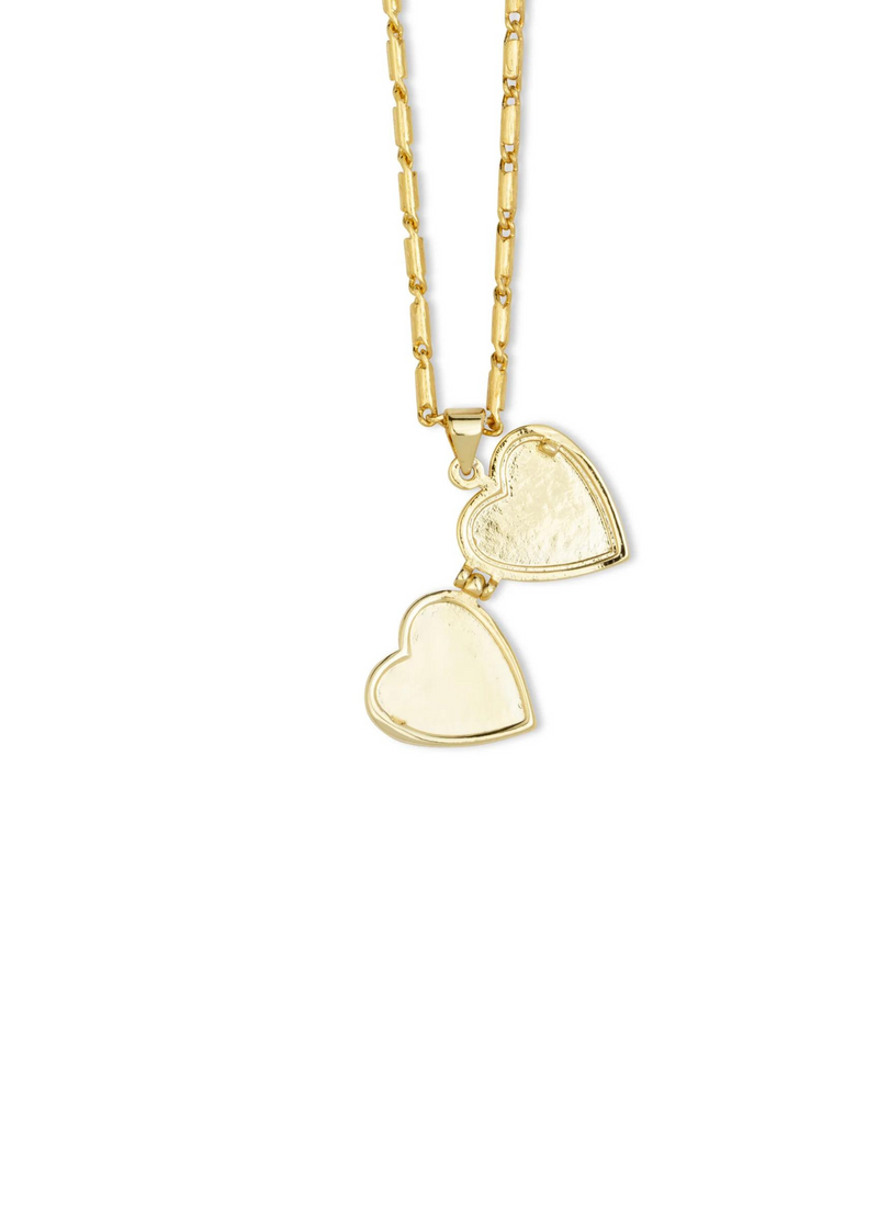 Ashiana Roxy Heart Locket Necklace