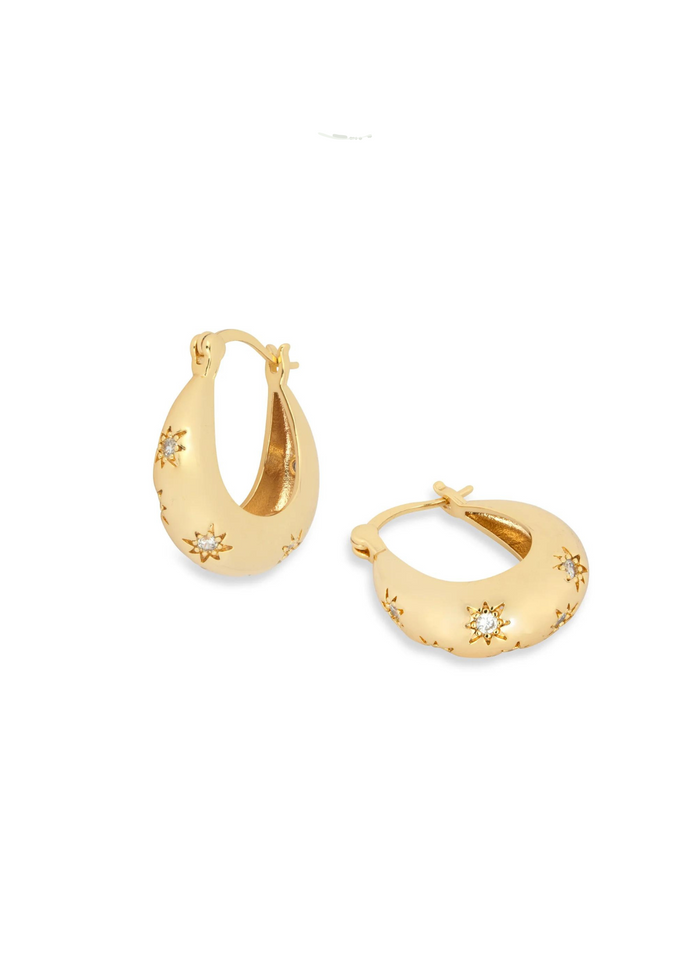 Ashiana Cora Hoop Earrings