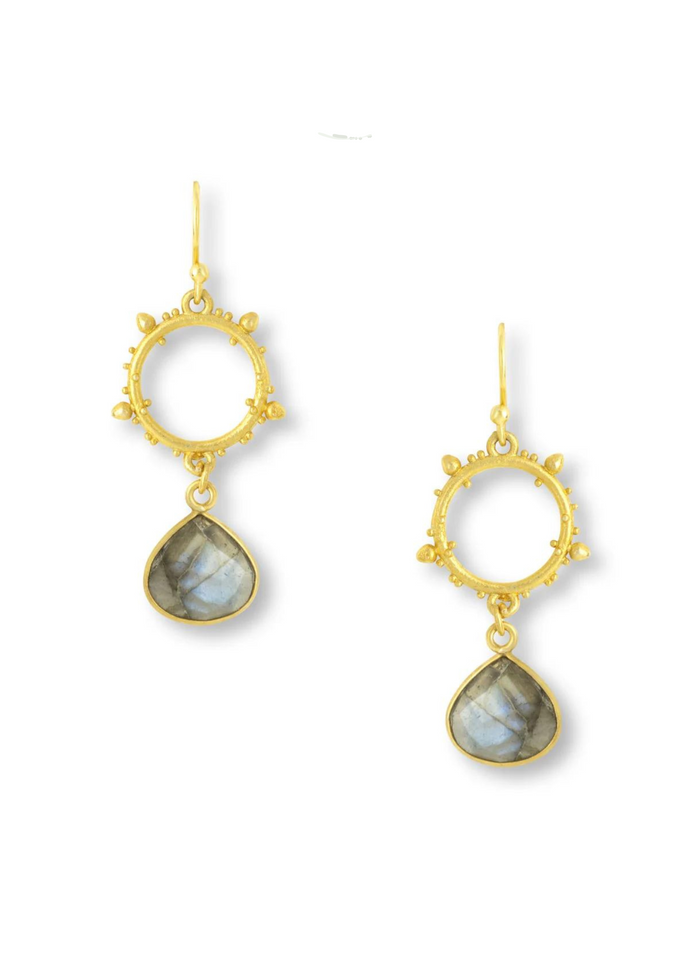 Ashiana Allegra Earrings - Labrodite