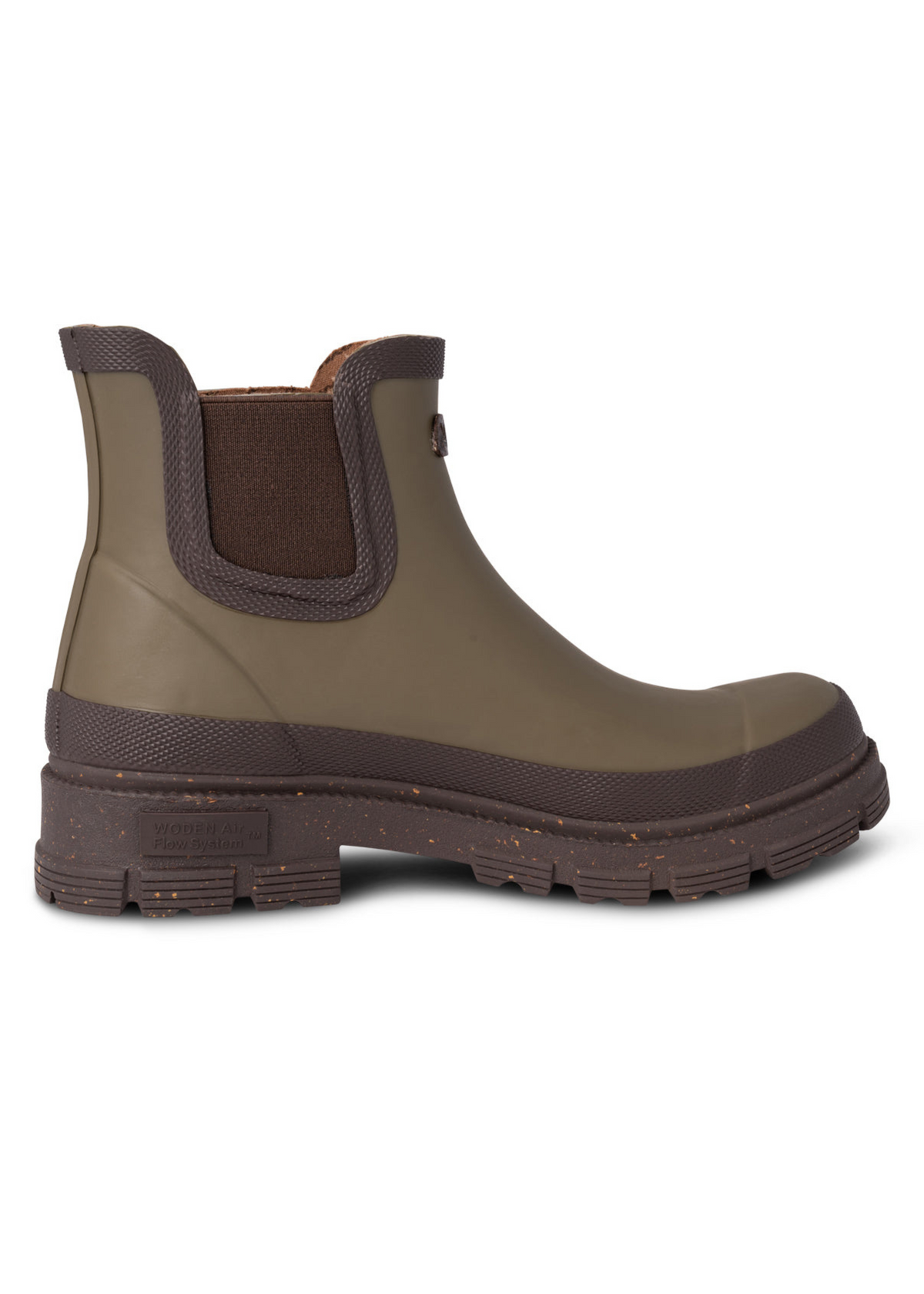 Woden Liv Boots - Olive