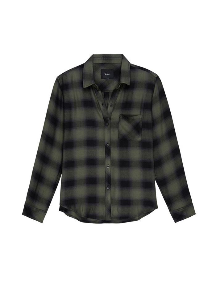 Rails Hunter Shirt - Olive/ Shadow