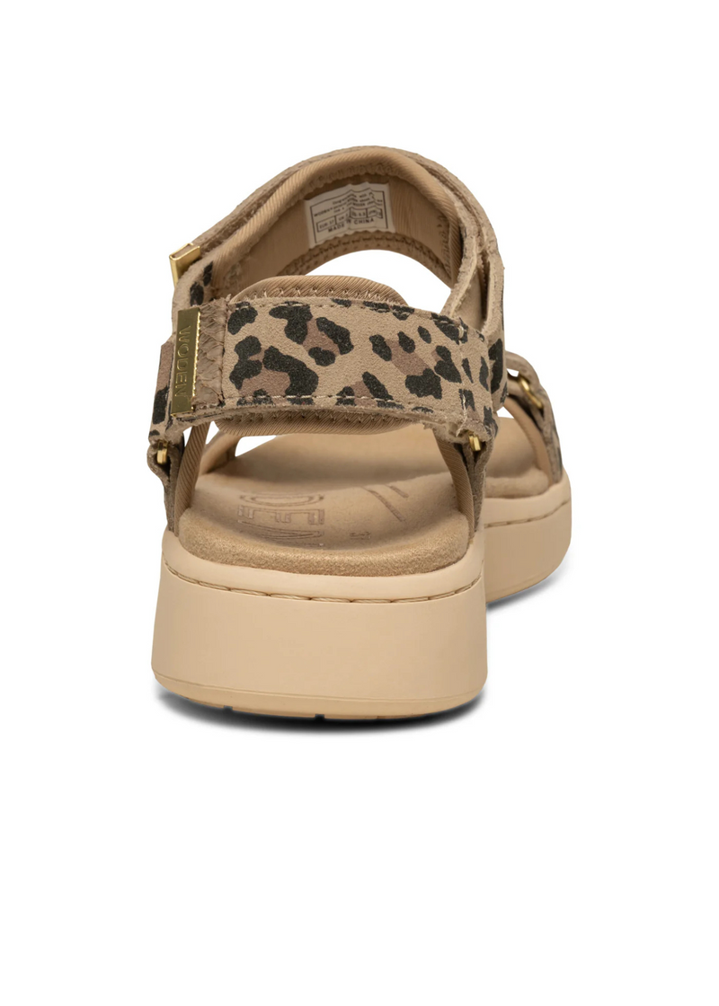 Woden Line Sandals - Leopard