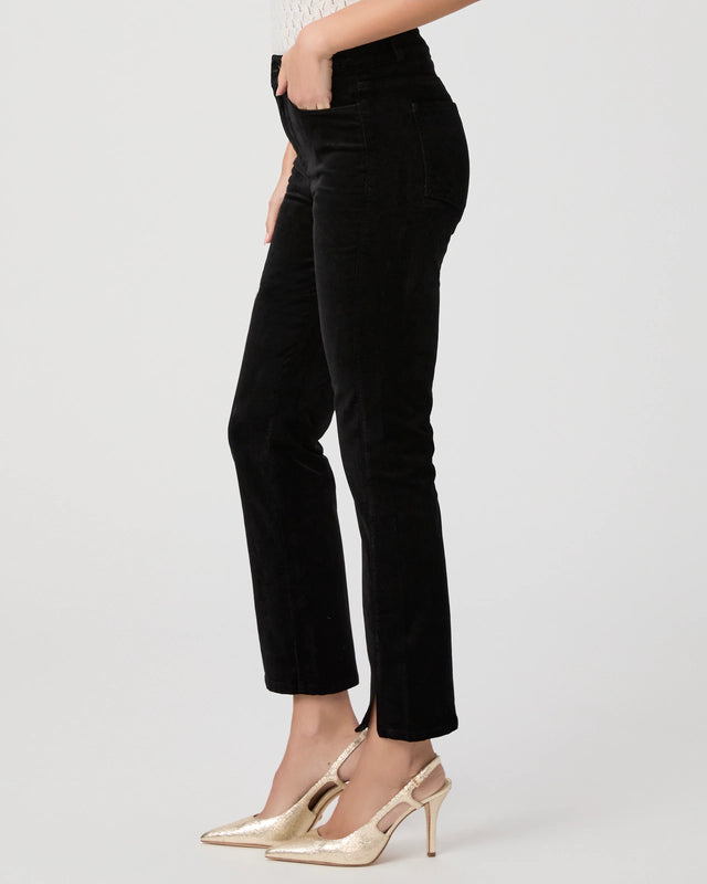 Paige Cindy Twisted Seam - Black Velvet