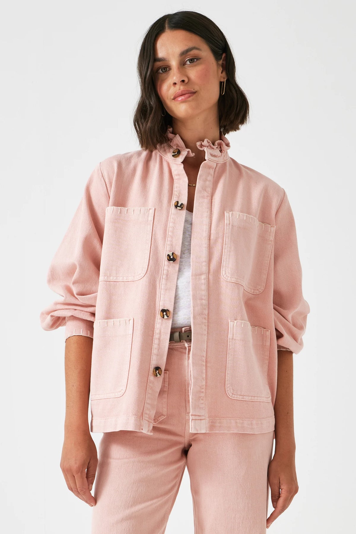 Seventy + Mochi  Pablo Jacket - Peony Pink