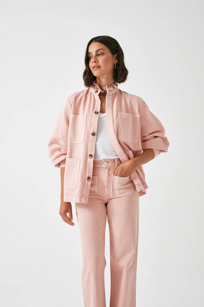 Seventy + Mochi  Pablo Jacket - Peony Pink