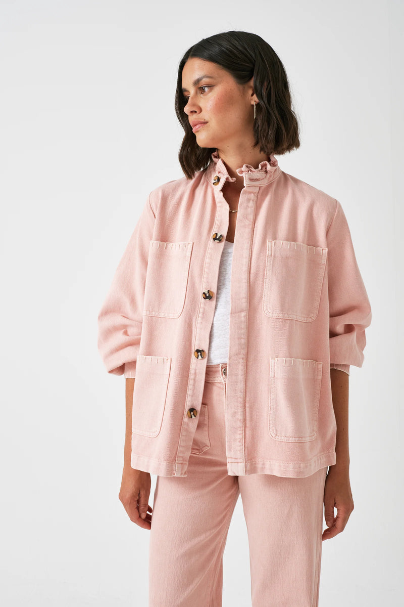 Seventy + Mochi  Pablo Jacket - Peony Pink