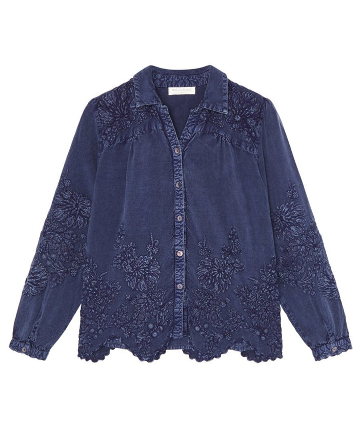 Maison Hotel Ariana Blouse - Indigo