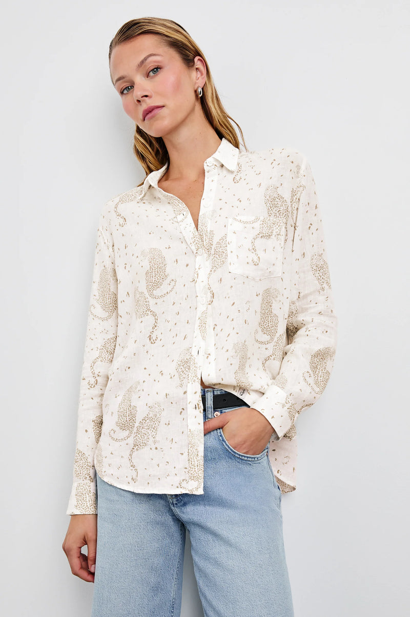 Rails Charli Shirt - Cheetah Spots