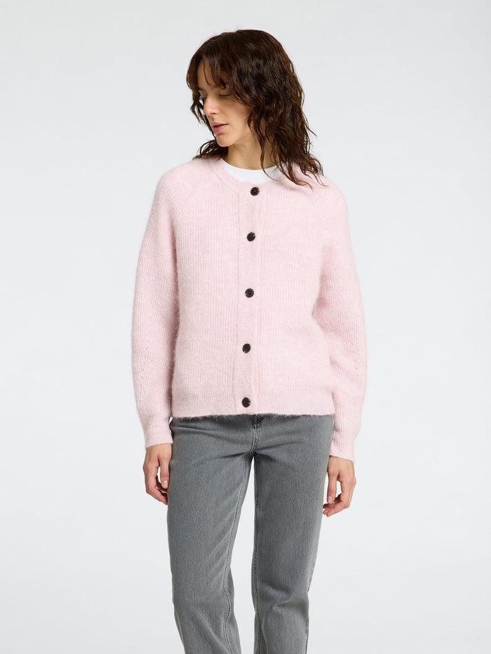 Selected Femme Lulu Cardigan - Mauve