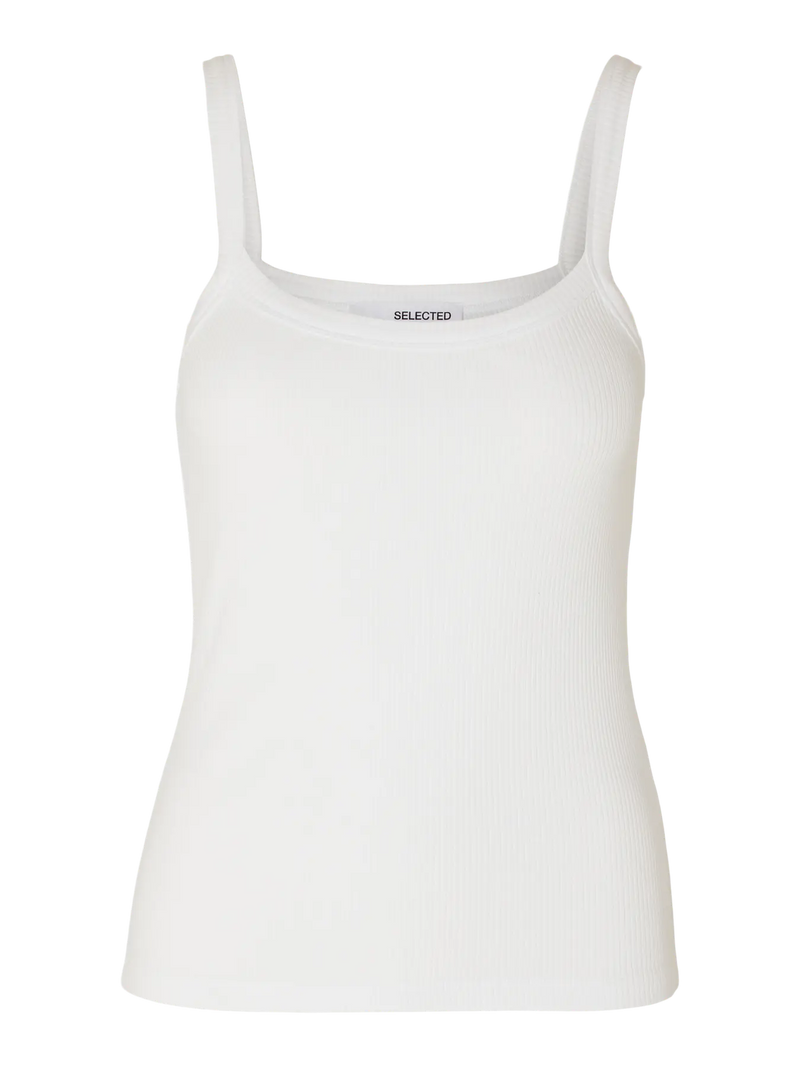 Selected Femme Celica Vest - White