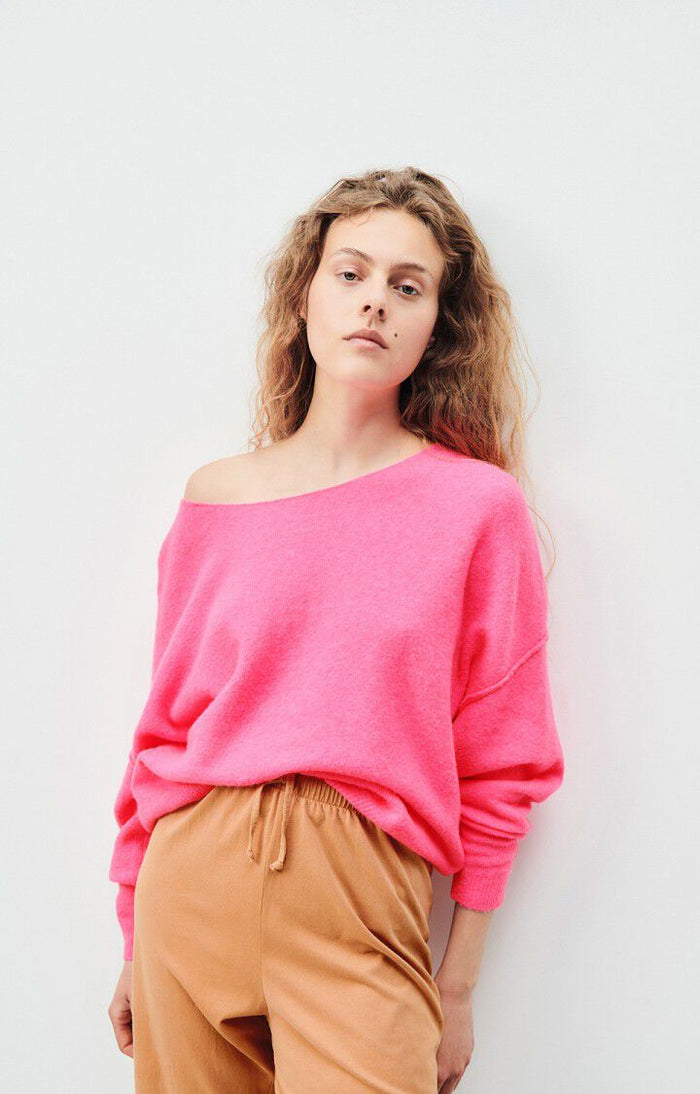 American Vintage Damsville Jumper - Neon Pink