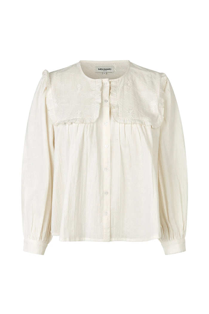 Lollys Laundry Dooble Blouse - Creme