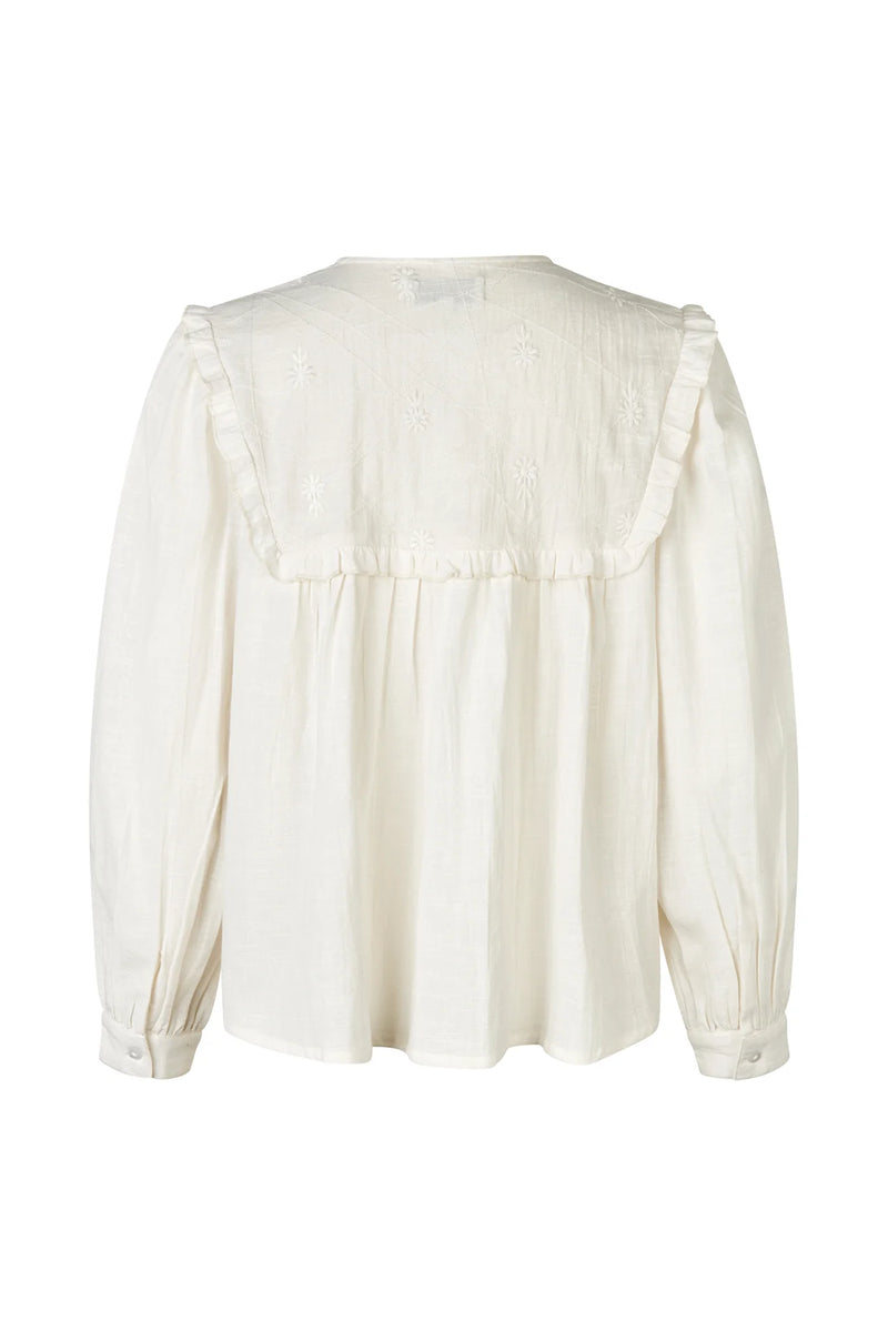 Lollys Laundry Dooble Blouse - Creme