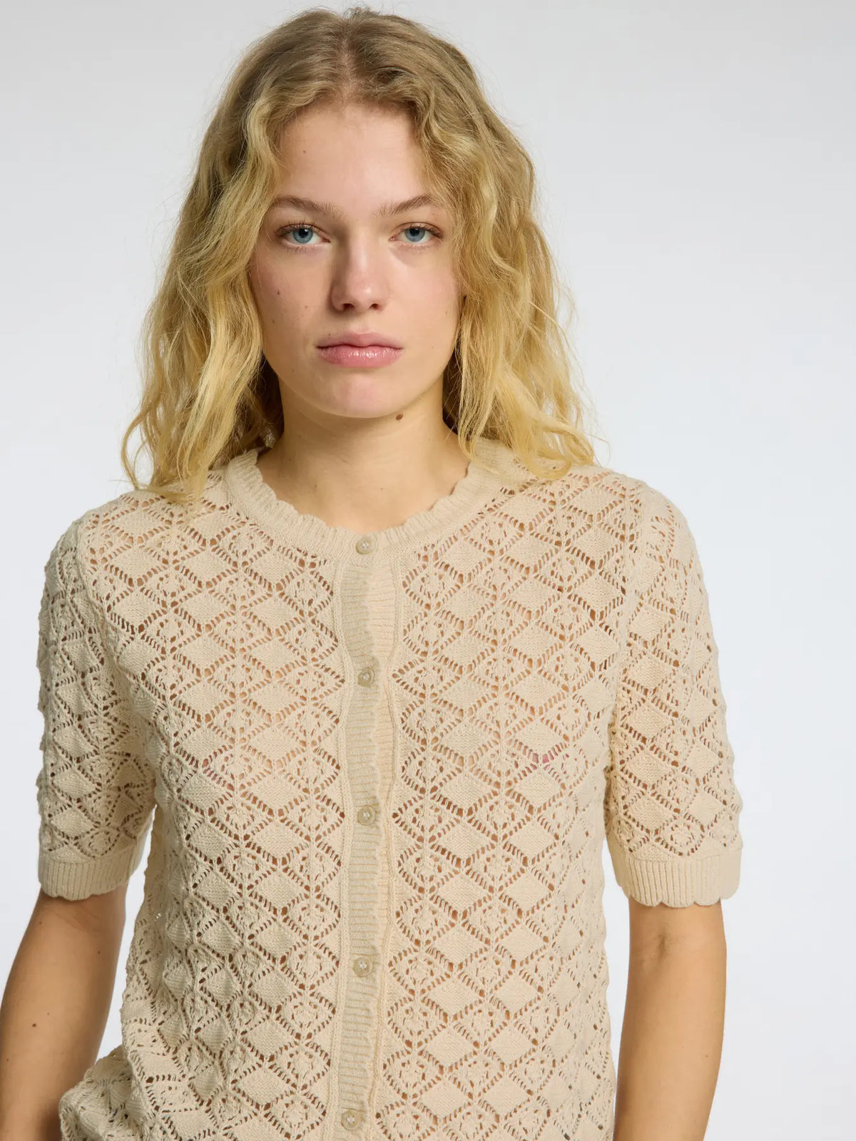 Selected Femme Sofia Cardigan - Birch