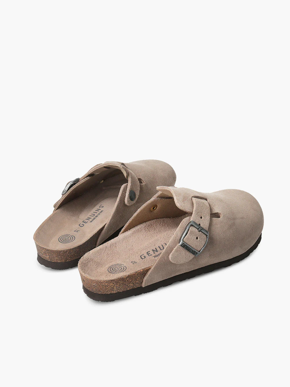 Genuins Riva Slip-Ons - Taupe