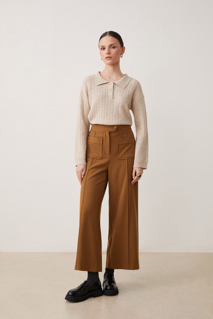 Suncoo Jerry Trousers - Camel