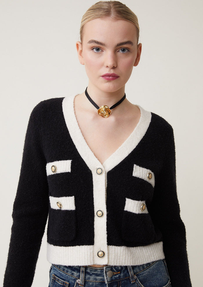 Suncoo Gabili Cardigan - Black