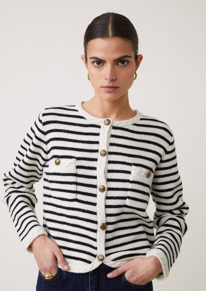 Suncoo Gabriel Cardigan - White