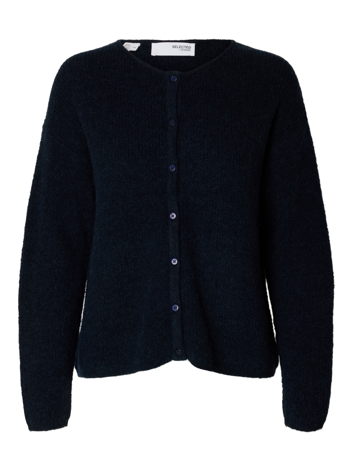 Selected Femme Ras Cardigan - Navy