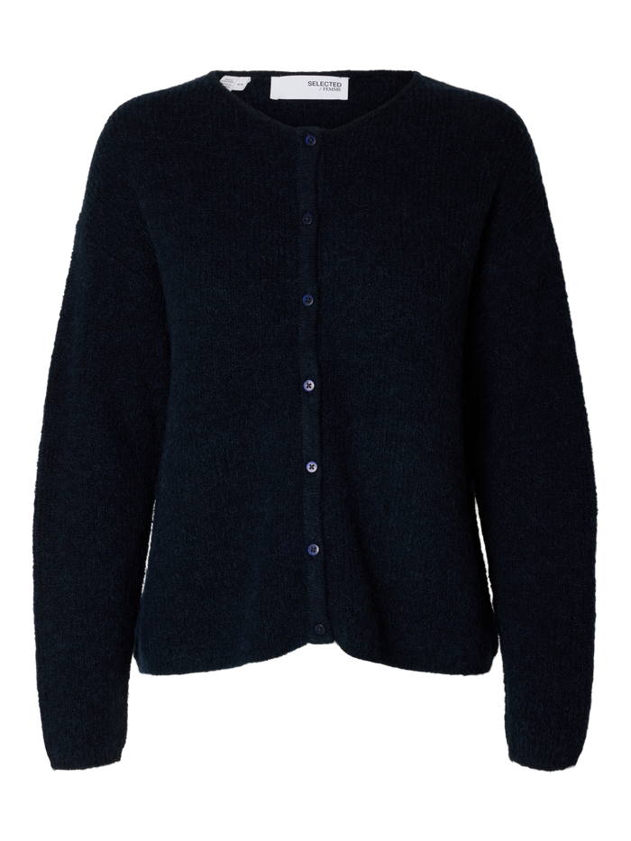 Selected Femme Ras Cardigan - Navy