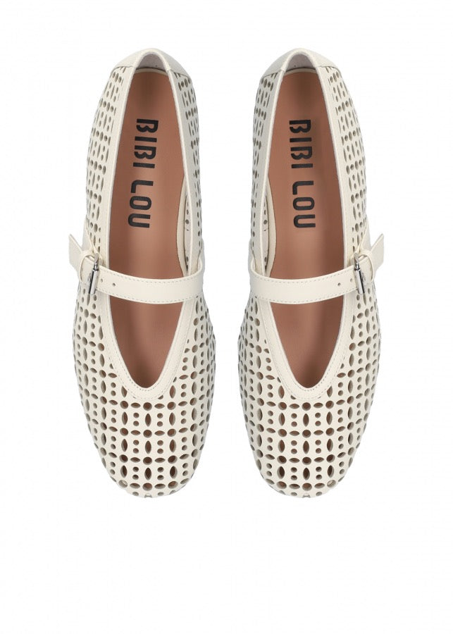 Bibi Lou Maia Flats - White