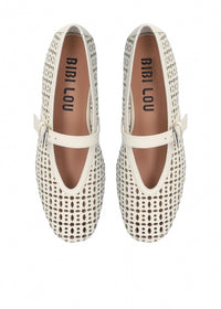 Bibi Lou Maia Flats - White