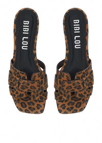 Bibi Lou Holly Flat Sandal - Leopard