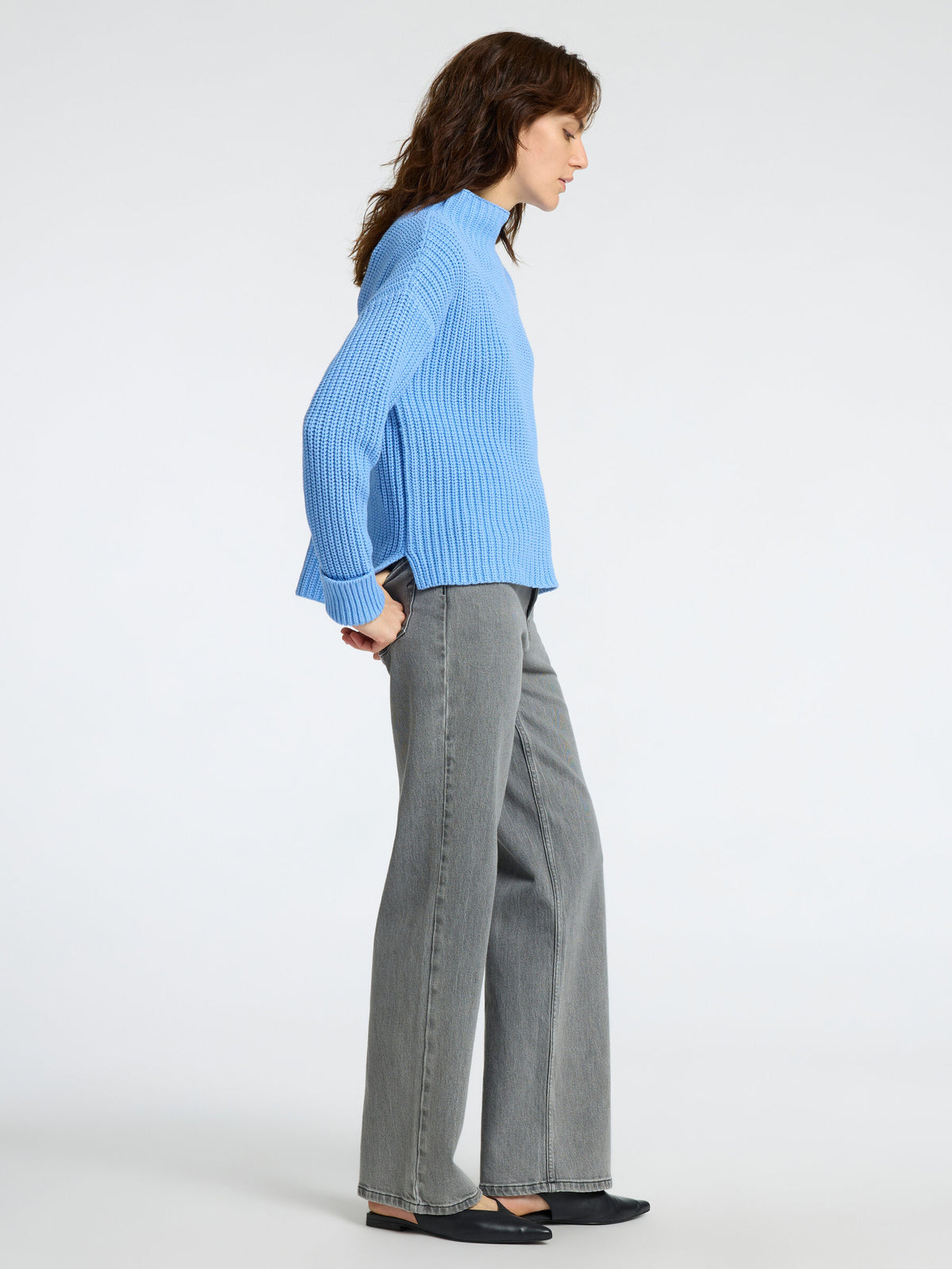 Selected Femme Selma Jumper - Cornflower