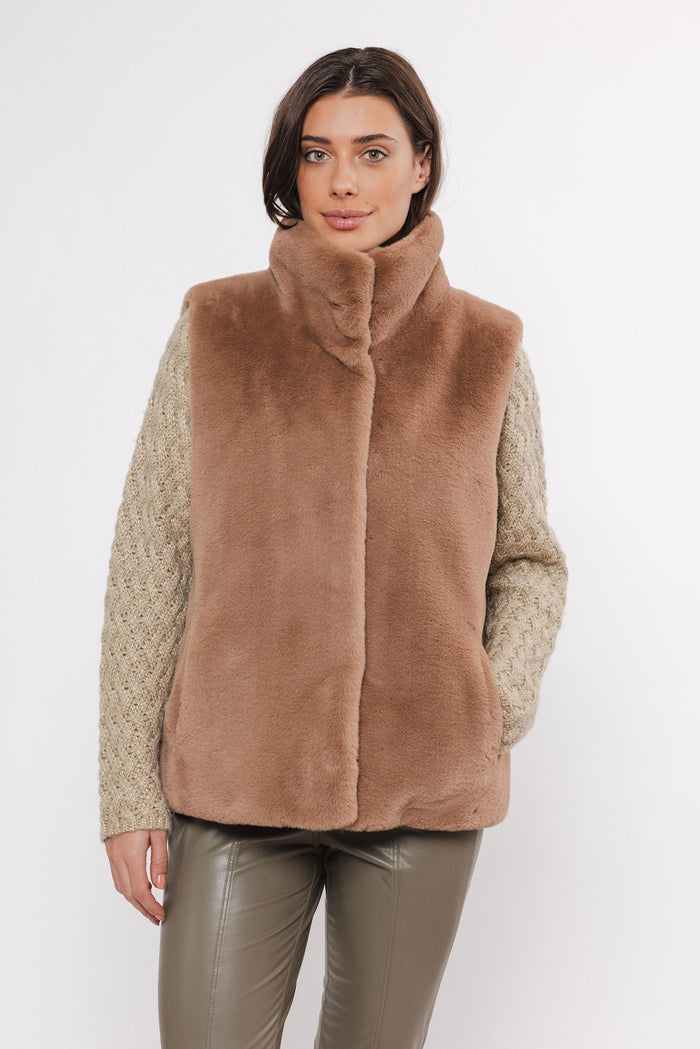 Rino & Pelle Lison Gilet - Twig