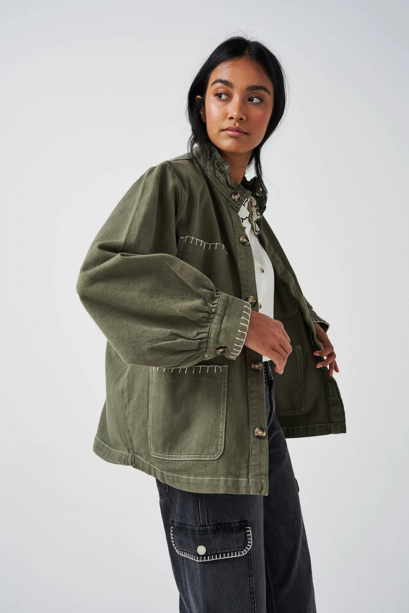 Seventy + Mochi Pablo Jacket - Khaki