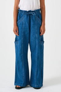 Seventy + Mochi Juno Pant - Azure