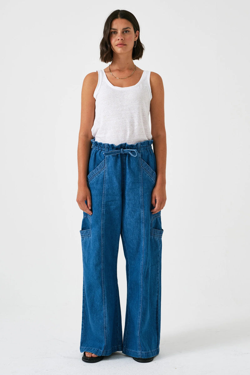 Seventy + Mochi Juno Pant - Azure