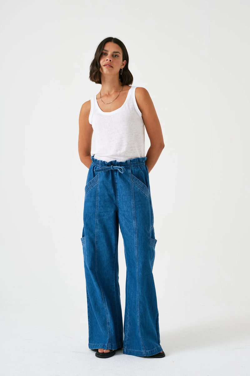 Seventy + Mochi Juno Pant - Azure