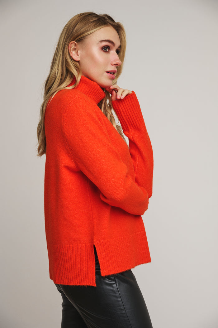 Rino & Pelle Nanke Turtleneck Jumper - Tango