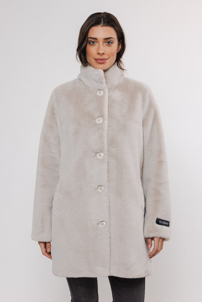 Rino & Pelle Nonna Coat - Birch