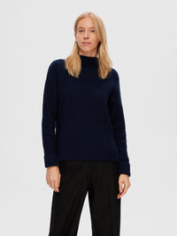 Selected Femme Selma Jumper - Dark Sapphire