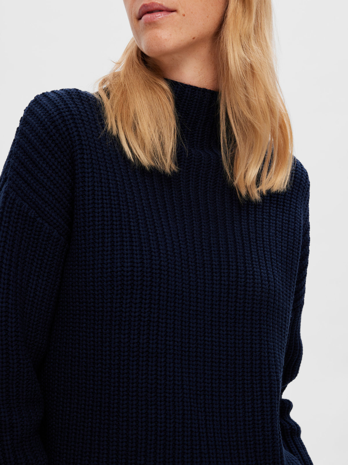 Selected Femme Selma Jumper - Dark Sapphire