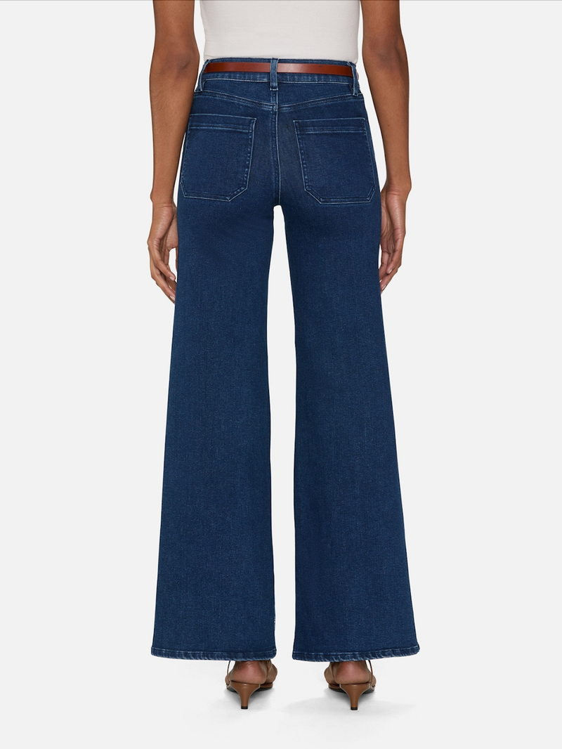 Frame Le Slim Palazzo Pocket Jeans - Loner