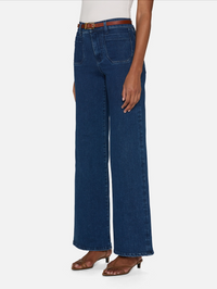 Frame Le Slim Palazzo Pocket Jeans - Loner