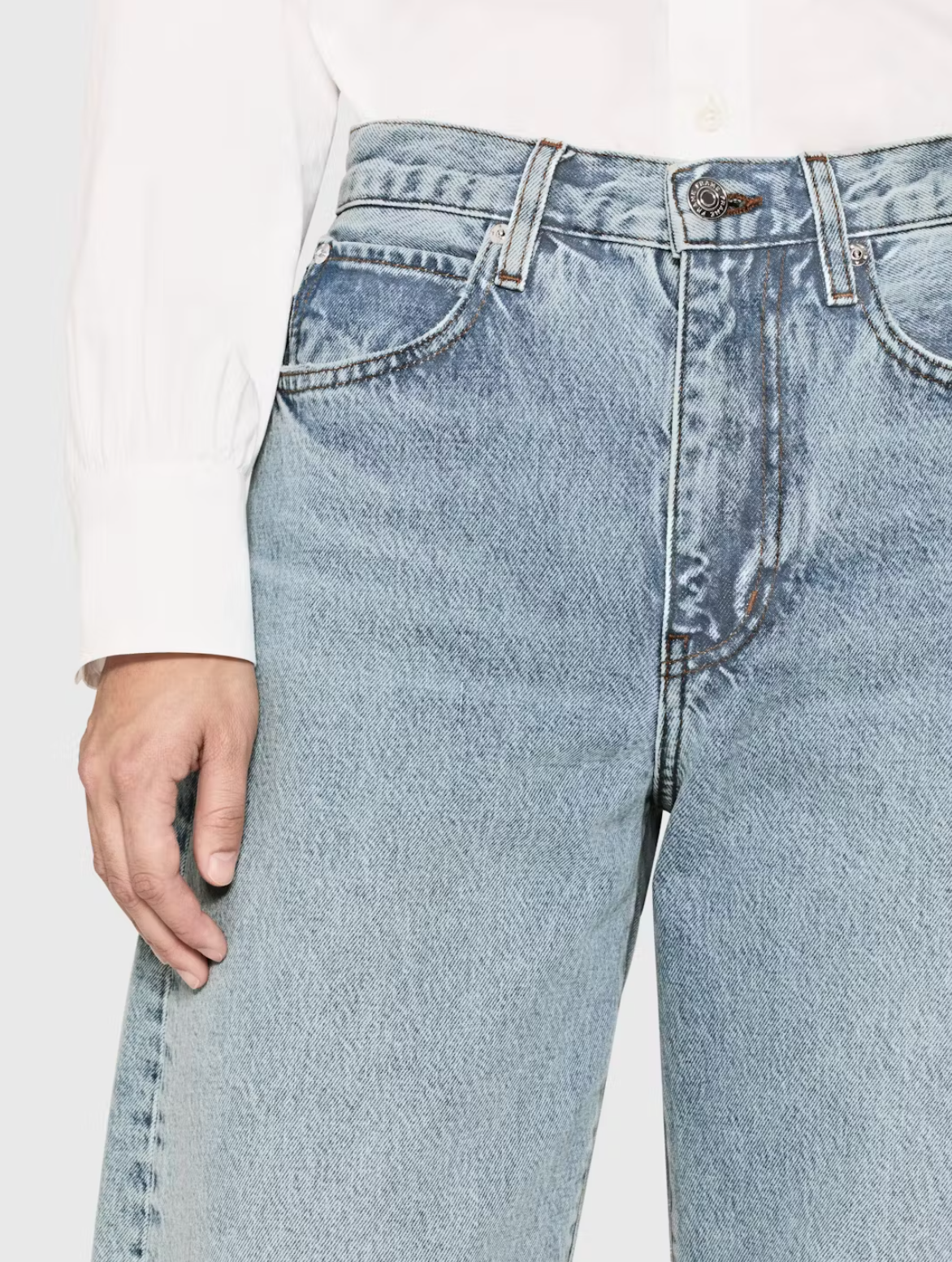 Frame The Bubble Barrel Jeans - Outlaw