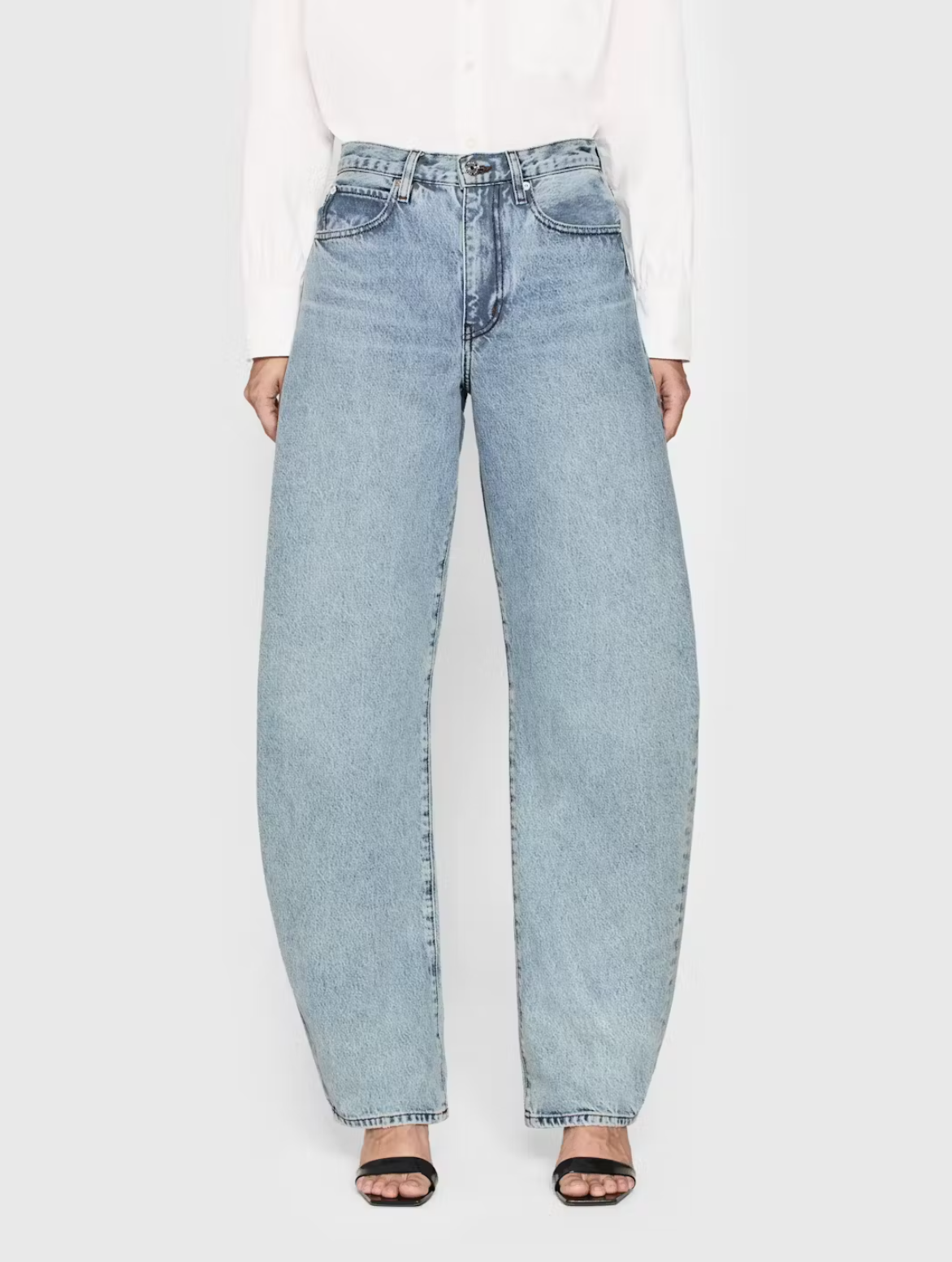 Frame The Bubble Barrel Jeans - Outlaw