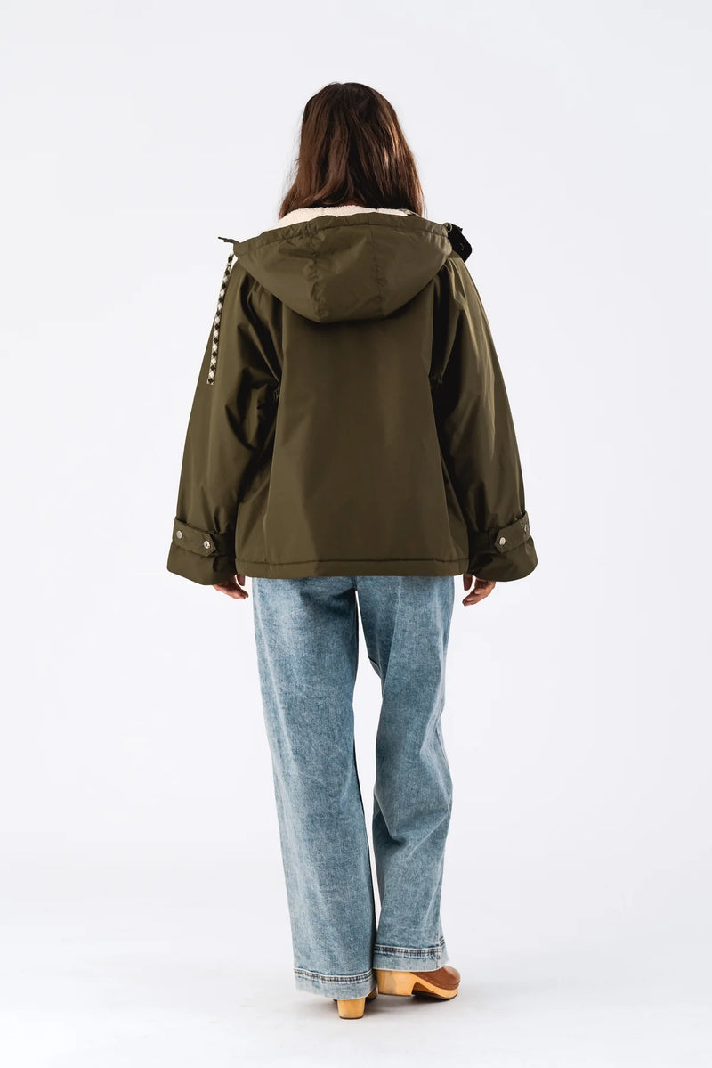 Lollys Laundry Shelby Jacket - Dark Green