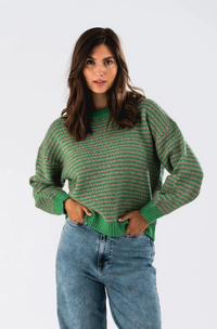 Lollys Laundry Terry Jumper - Green