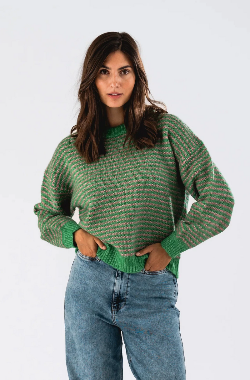 Lollys Laundry Terry Jumper - Green