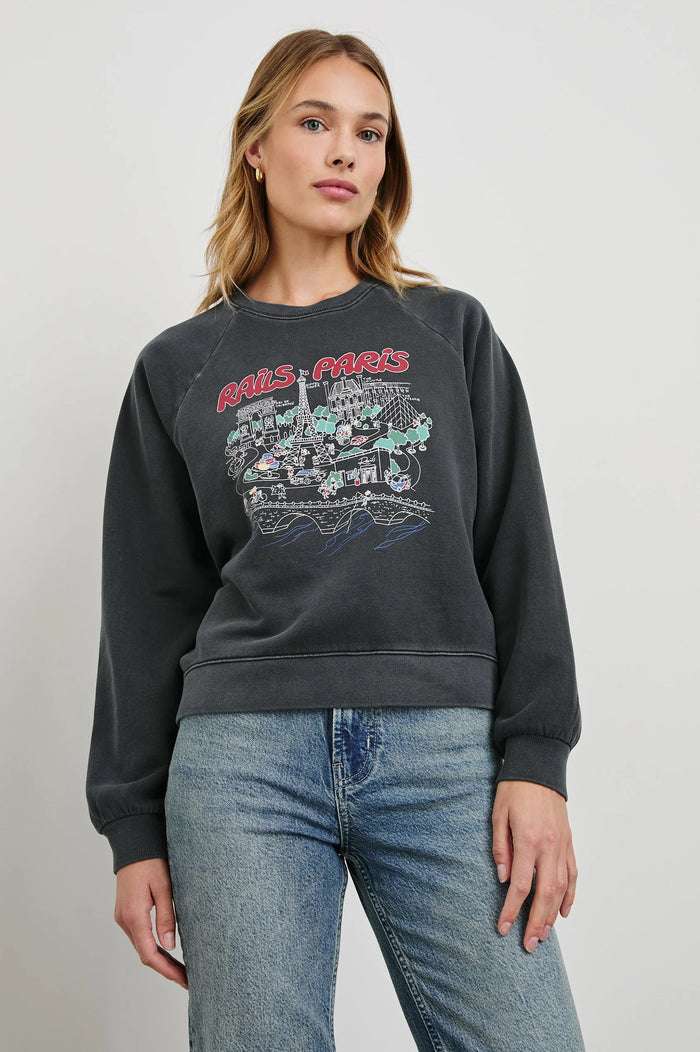 Rails Ragland Sweatshirt - Paris