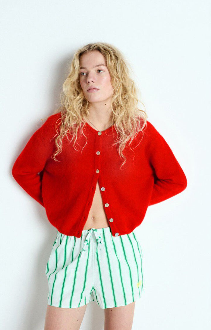 American Vintage Vitow Cardigan - Strawberry